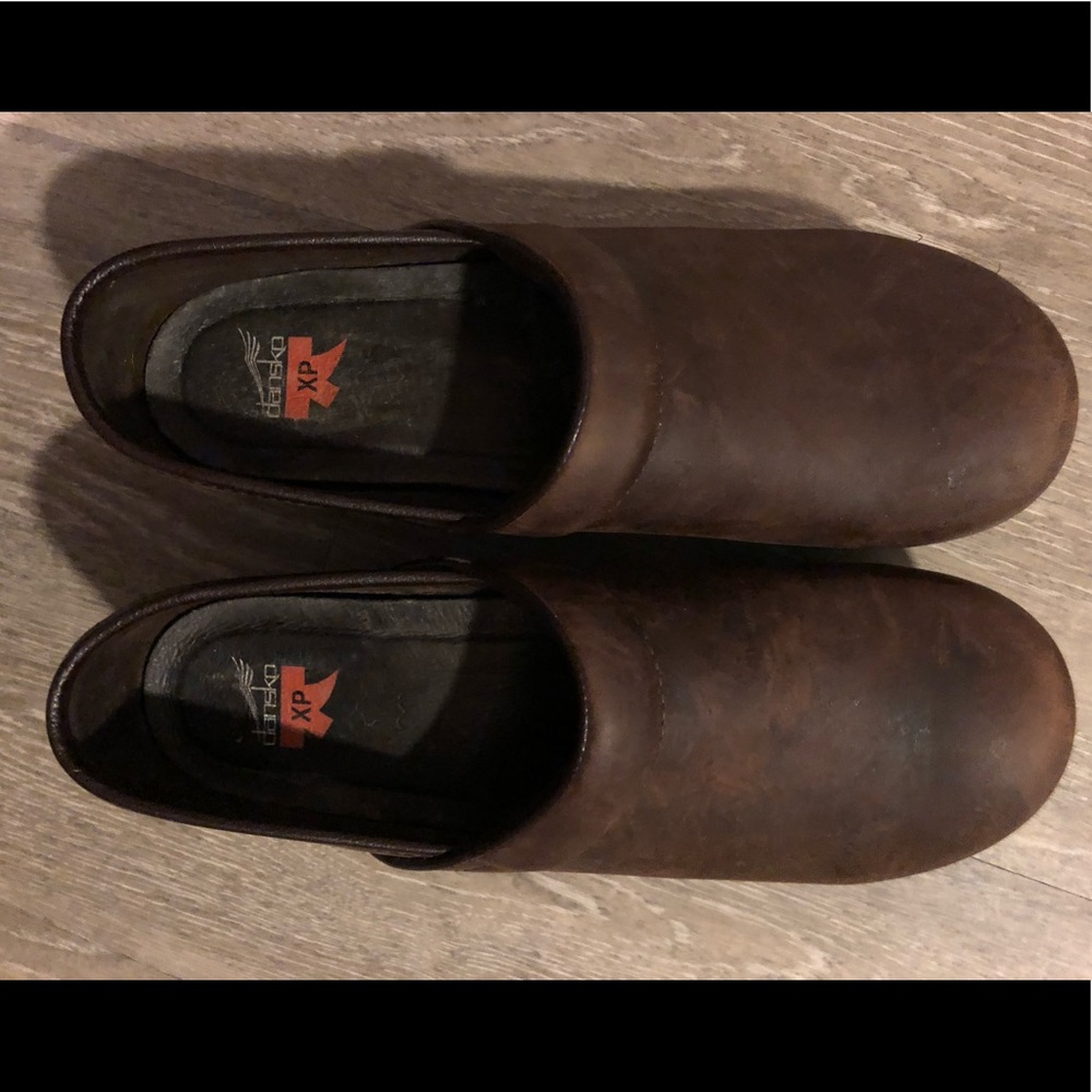 Men’s Danski XP leather clogs